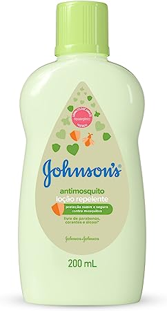 Locao Anti Mosquito Johnsons Baby Verde Claro 200 ml