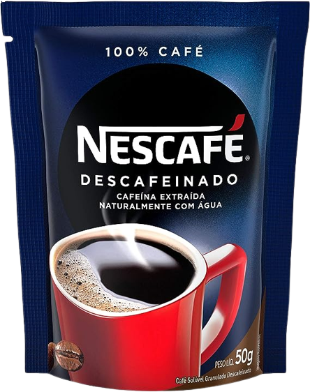 Café Solúvel, Descafeinado, Nescafé, 50g