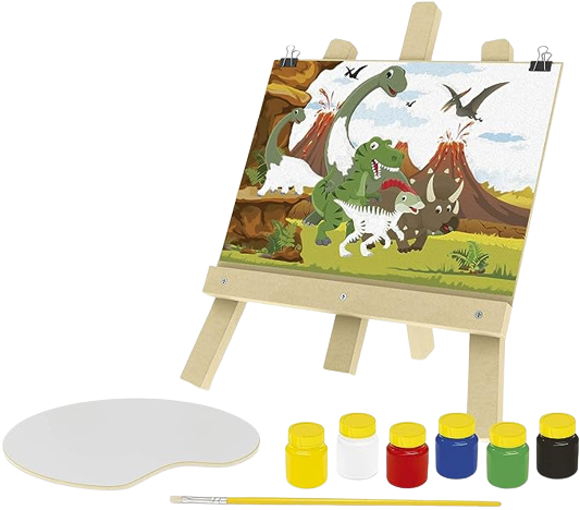 Kit De Pintura – Dinos Junges Multicor