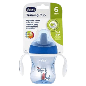 Copo Training Cup 6M+ Menino, Chicco, Azul