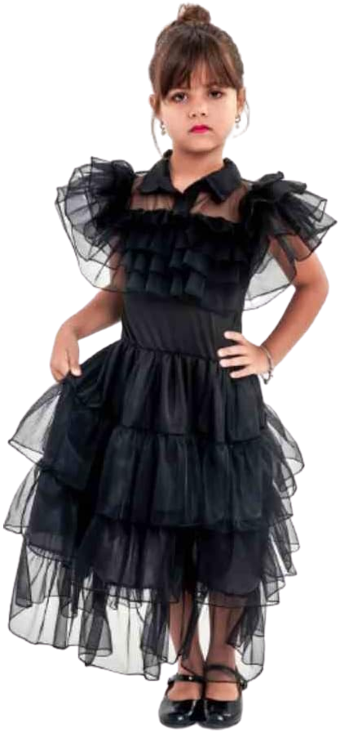 Fantasia Infantil Vampira Bruxa Hallowen Luxoanjo