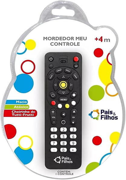 Pais & Filhos Mordedor Meu Controle,multi-colored,Tamanho único